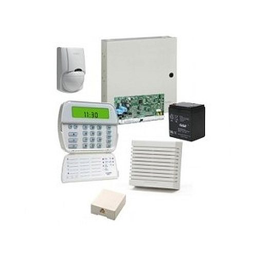 KIT 1832/1555 + LC100+ SIRENA INT SIP-100 + BATERIA + TRAFO + GABINETE PVC O METAL